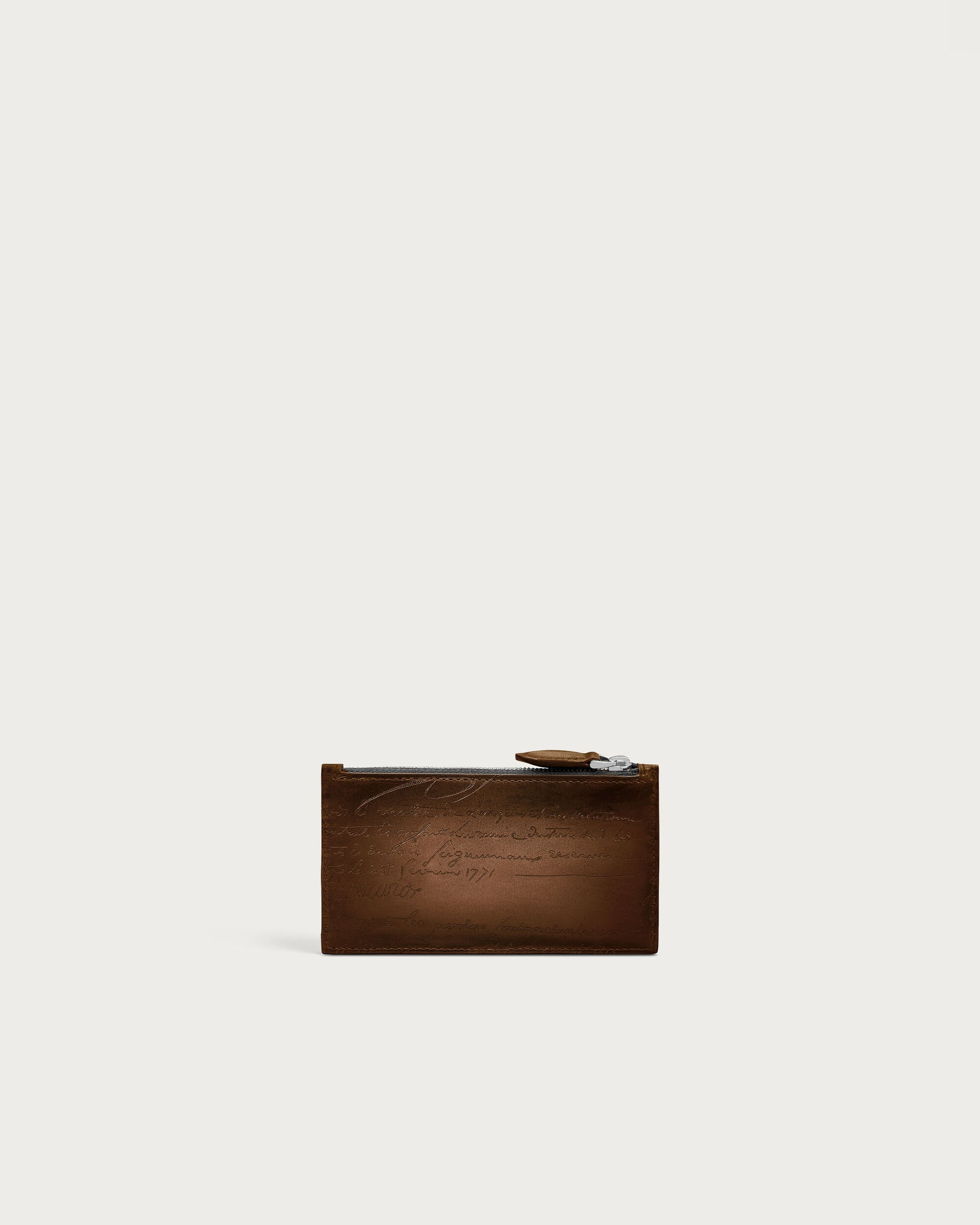 Koa Maxi Zipped Card Holder, Cacao Intenso, hi-res