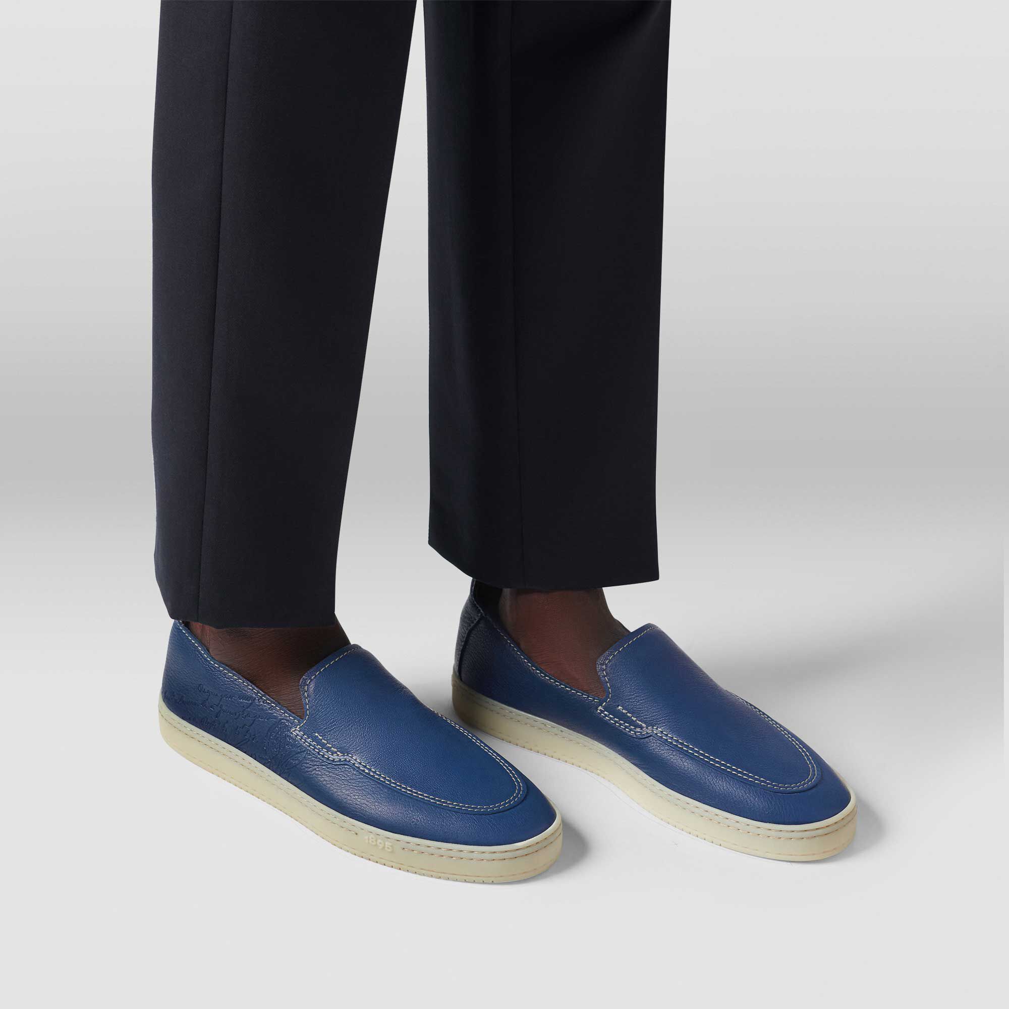 Eden Scritto Leather Loafer | Berluti US