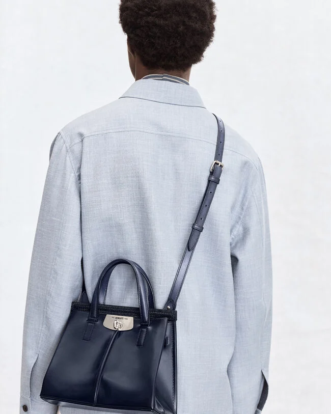 ルティ 25 メッセンジャーバッグ, Nero Blu, hi-res