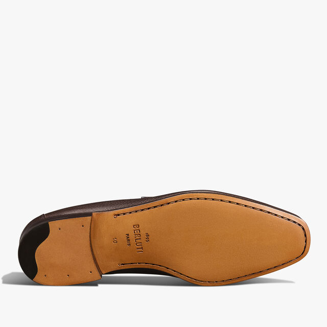 Mocassin Lorenzo En Cuir De Chevre, MARRONE QUERCIA, hi-res 7