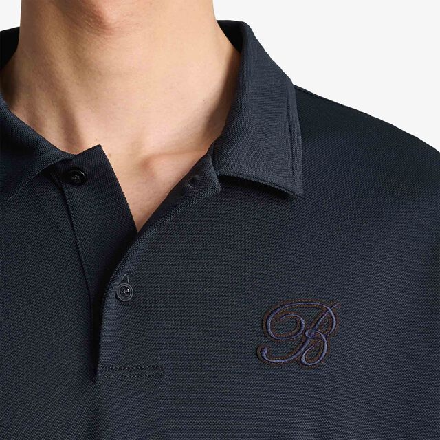 Golf Technical Long Sleeves Polo, COLD NIGHT BLUE, hi-res 5