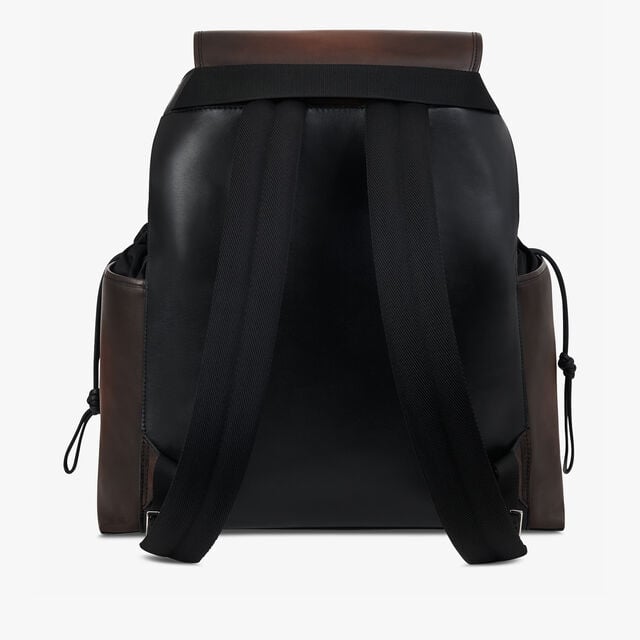 Hiker Scritto Swipe Leather Backpack, TDM INTENSO, hi-res 3