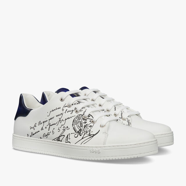 Playtime Scritto Leather Sneaker, WHITE, hi-res 2