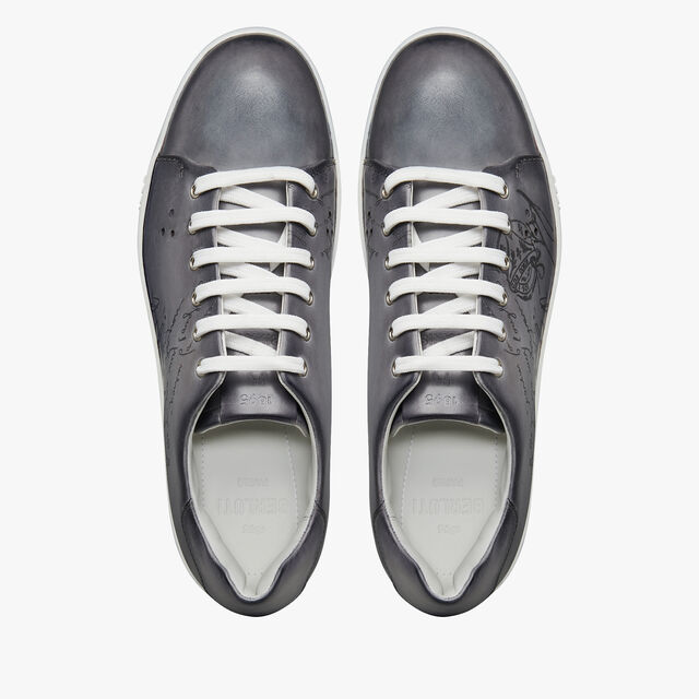 Playtime Scritto Leather Sneaker, LIGHT ALUMINIO, hi-res 3