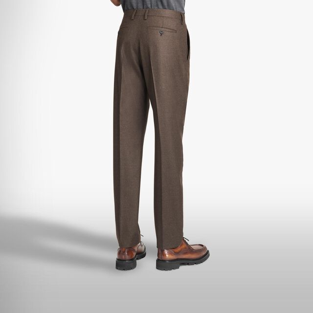 Wool Formal Pants, DARK TAUPE, hi-res 4