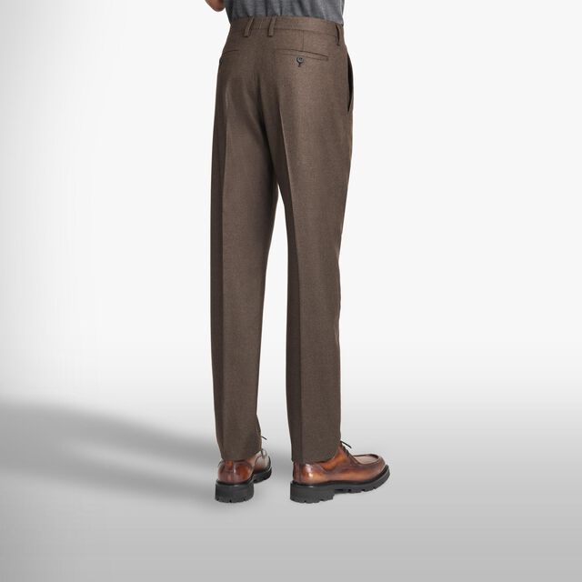 Wool Formal Pants, DARK TAUPE, hi-res 3