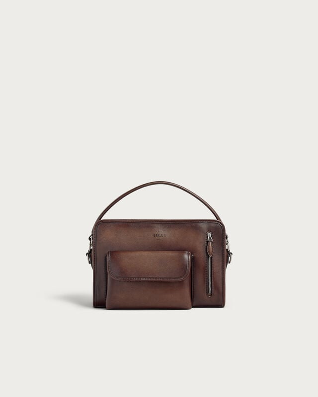 Journalier Multipockets Messenger, Soft Brown, hi-res