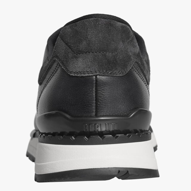 Fast Track Venezia Calf Leather Sneaker, NERO GRIGIO, hi-res 6