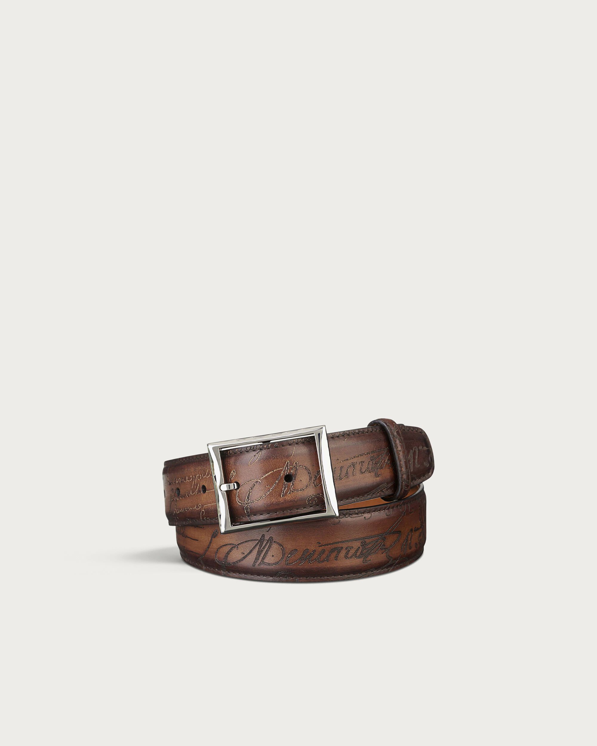 Classic Belt, Tobacco Bis, hi-res