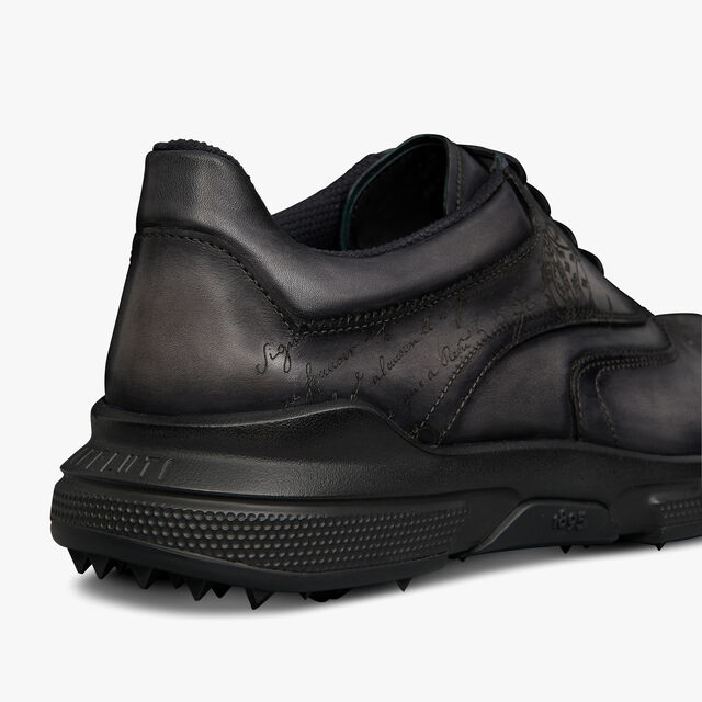 Swing Scritto Leather Golf Shoe, NERO GRIGIO, hi-res 5