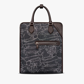 Premier Jour Mini Jacquard Denim Scritto Backpack, INDIGO DENIM, hi-res