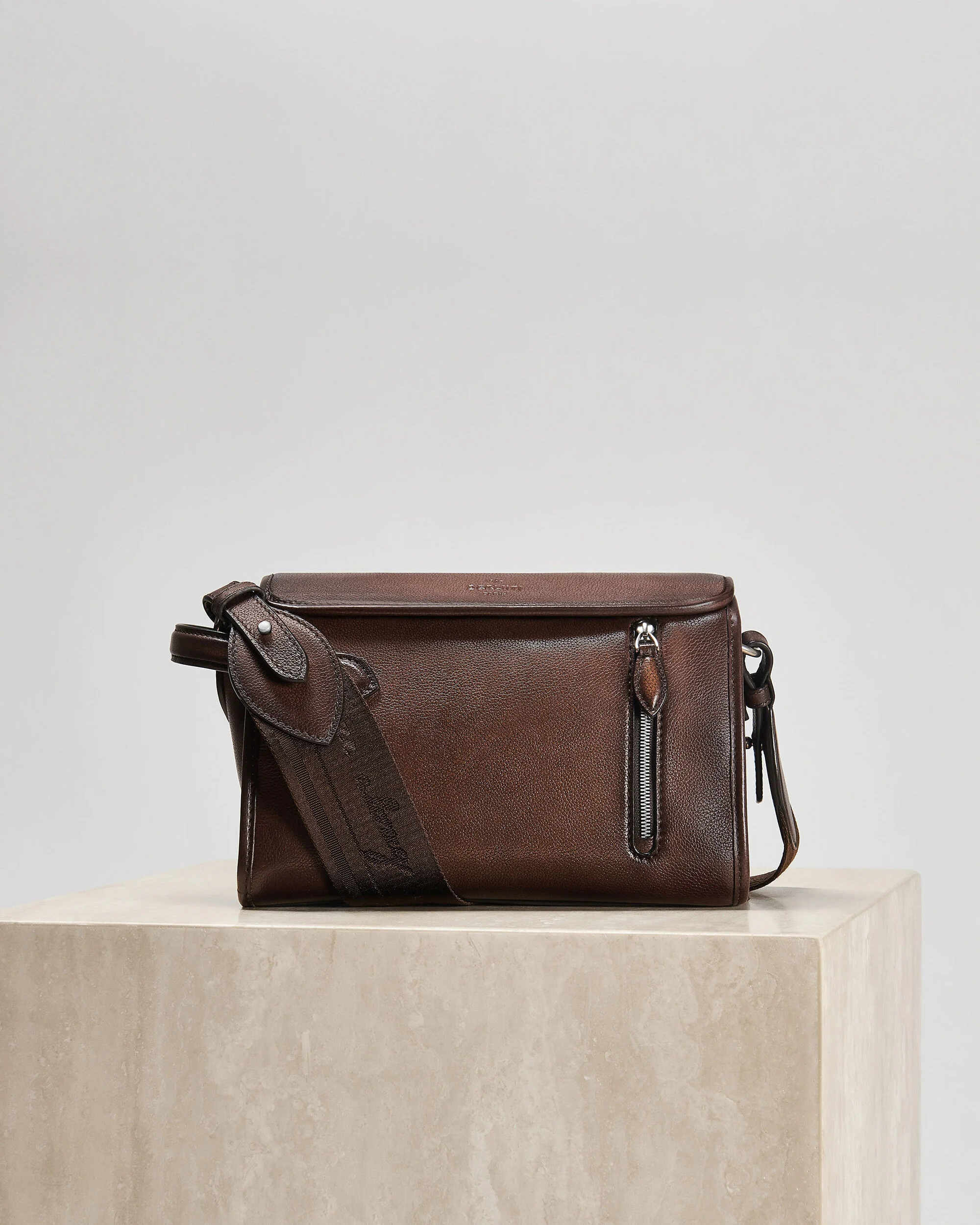 Sac Bandouli&egrave;re Morning On Strap, Soft Brown, hi-res