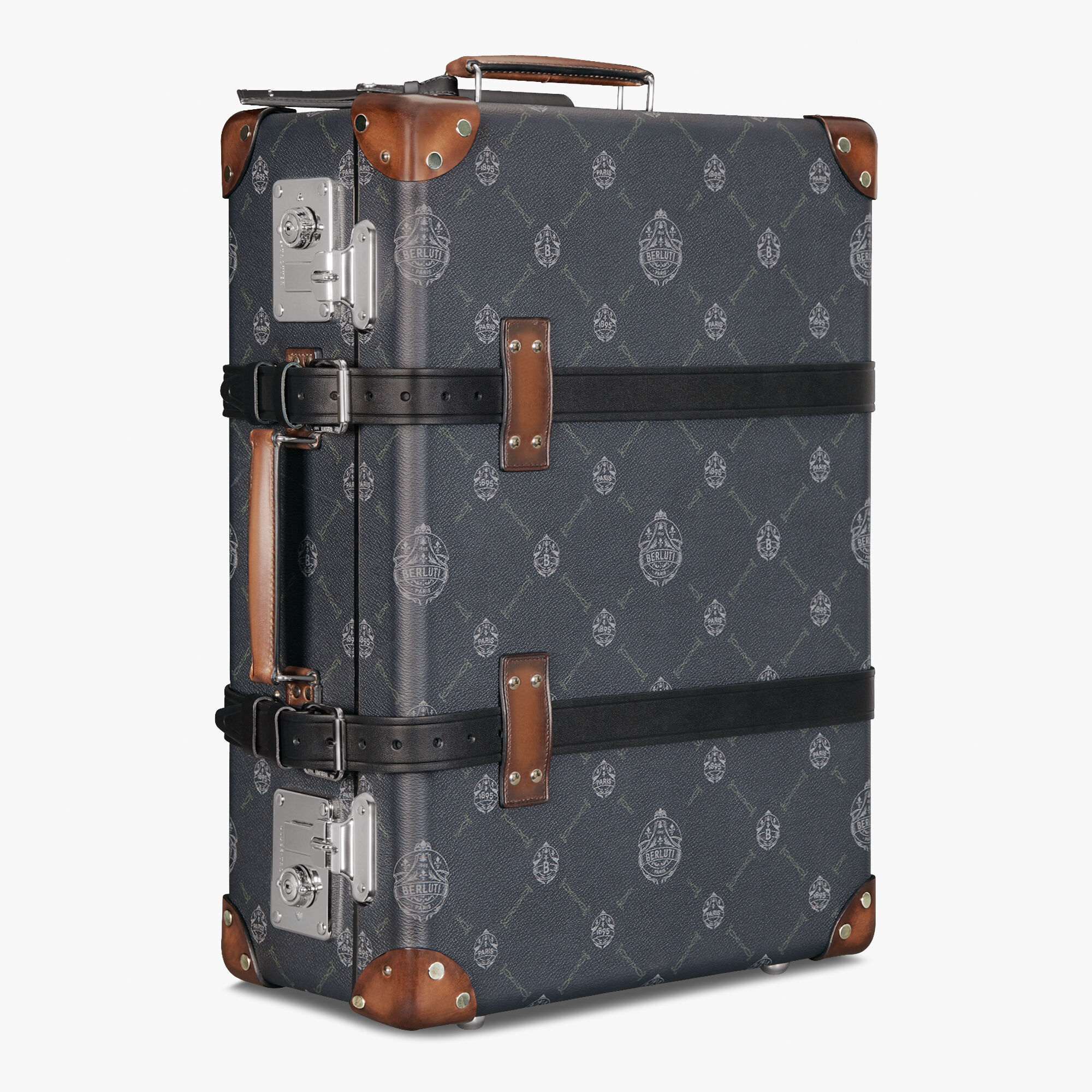 wheeled carry on in signature canvas