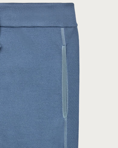 Shadow Jogpants with Leather Detail, Dark Woad, hi-res