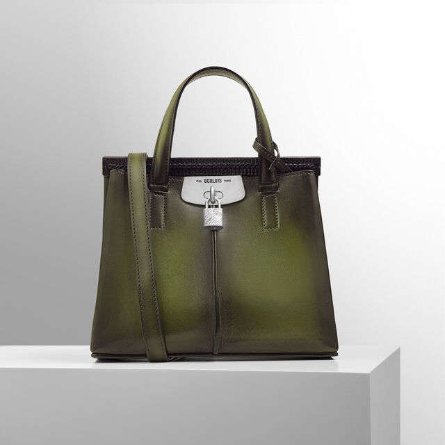 Luti 25 Messenger In Leather, NERO CAVIAR, hi-res 8