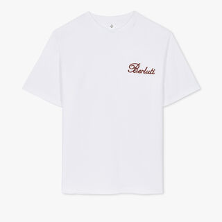 小号刺绣logo T恤衫, BLANC OPTIQUE, hi-res