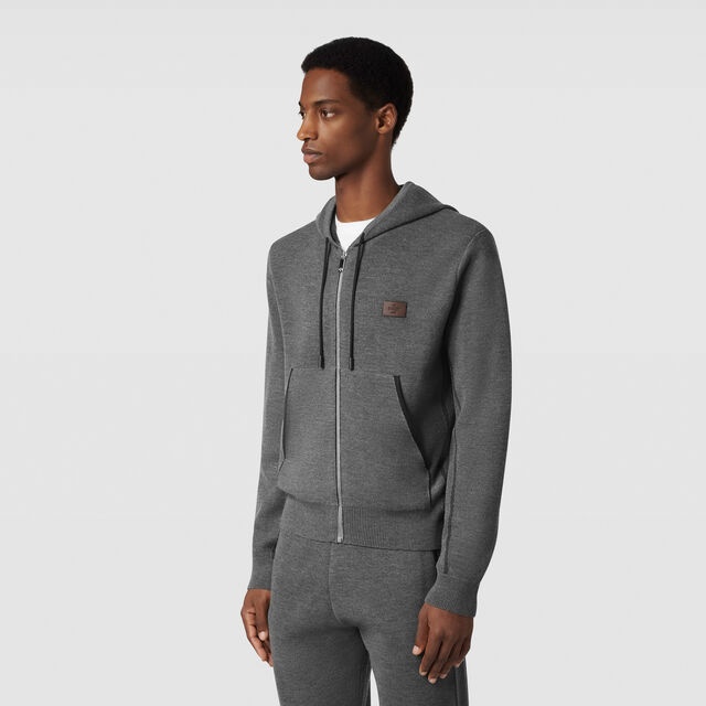 Sweat A Capuche Shadow, MIDNIGHT GREY, hi-res 2