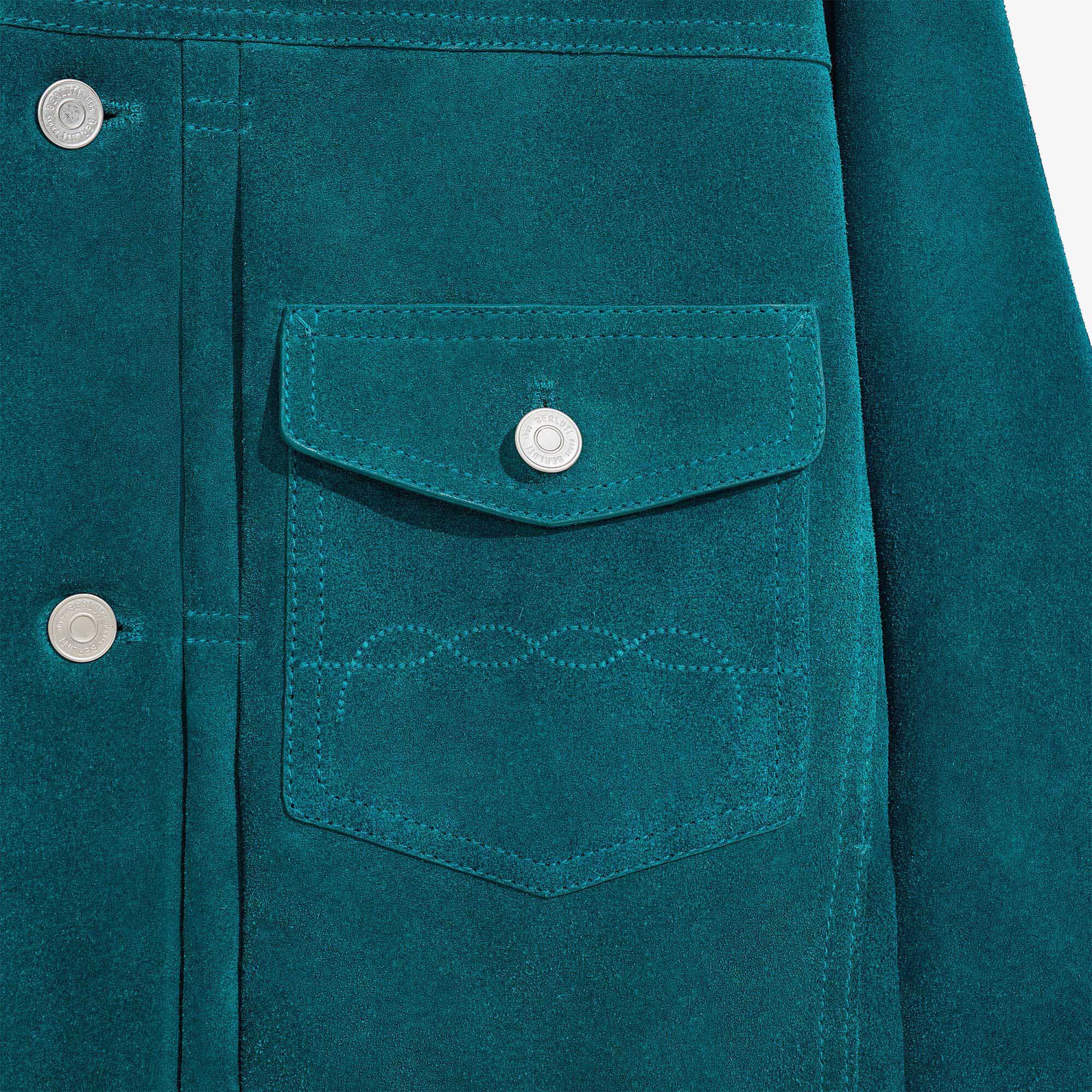 Suede Denim Jacket | Berluti US