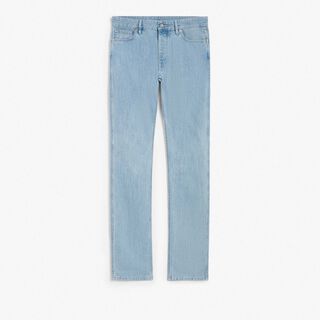 Slim Fit  Jeans With Scritto, LIGHT BLUE, hi-res