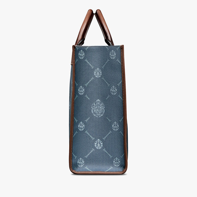 Ulysse Small Canvas And Leather Tote Bag