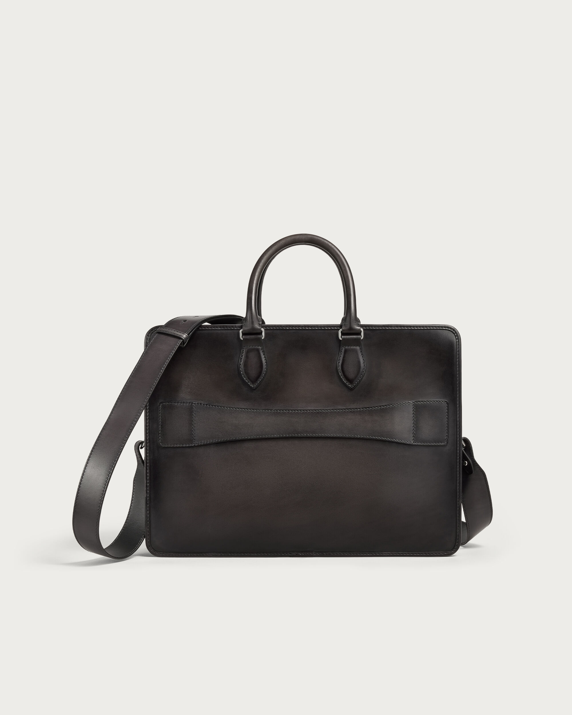 2 Jours Briefcase, Nero Grigio, hi-res