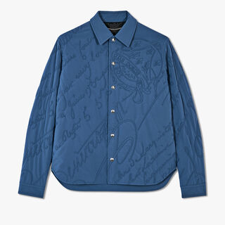 Quilted Scritto Blouson