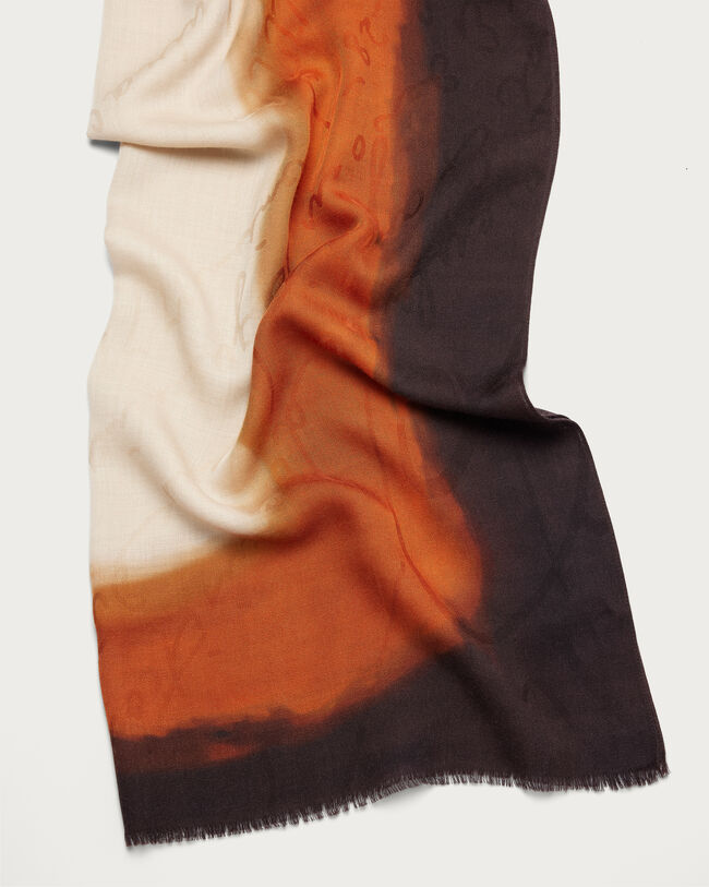 Patina Scarf, Amber Brown, hi-res