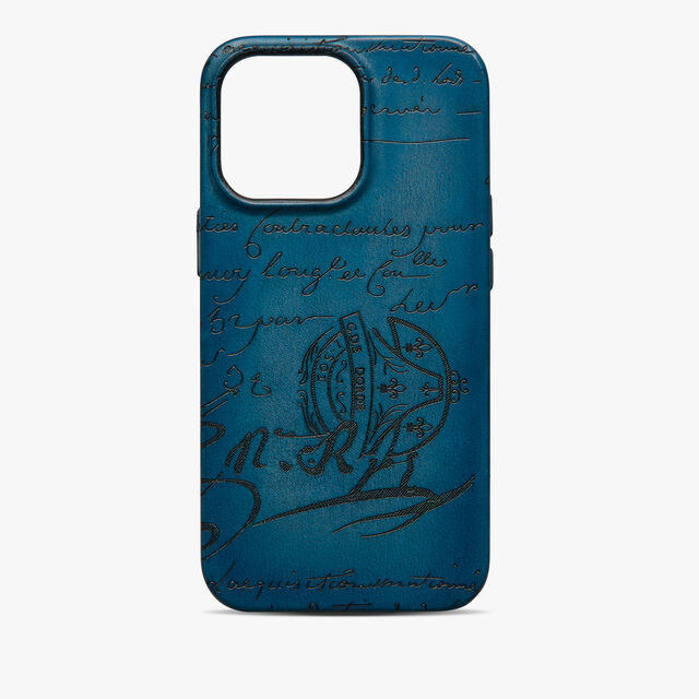 Scritto Leather iPhone 14 Pro Max Case