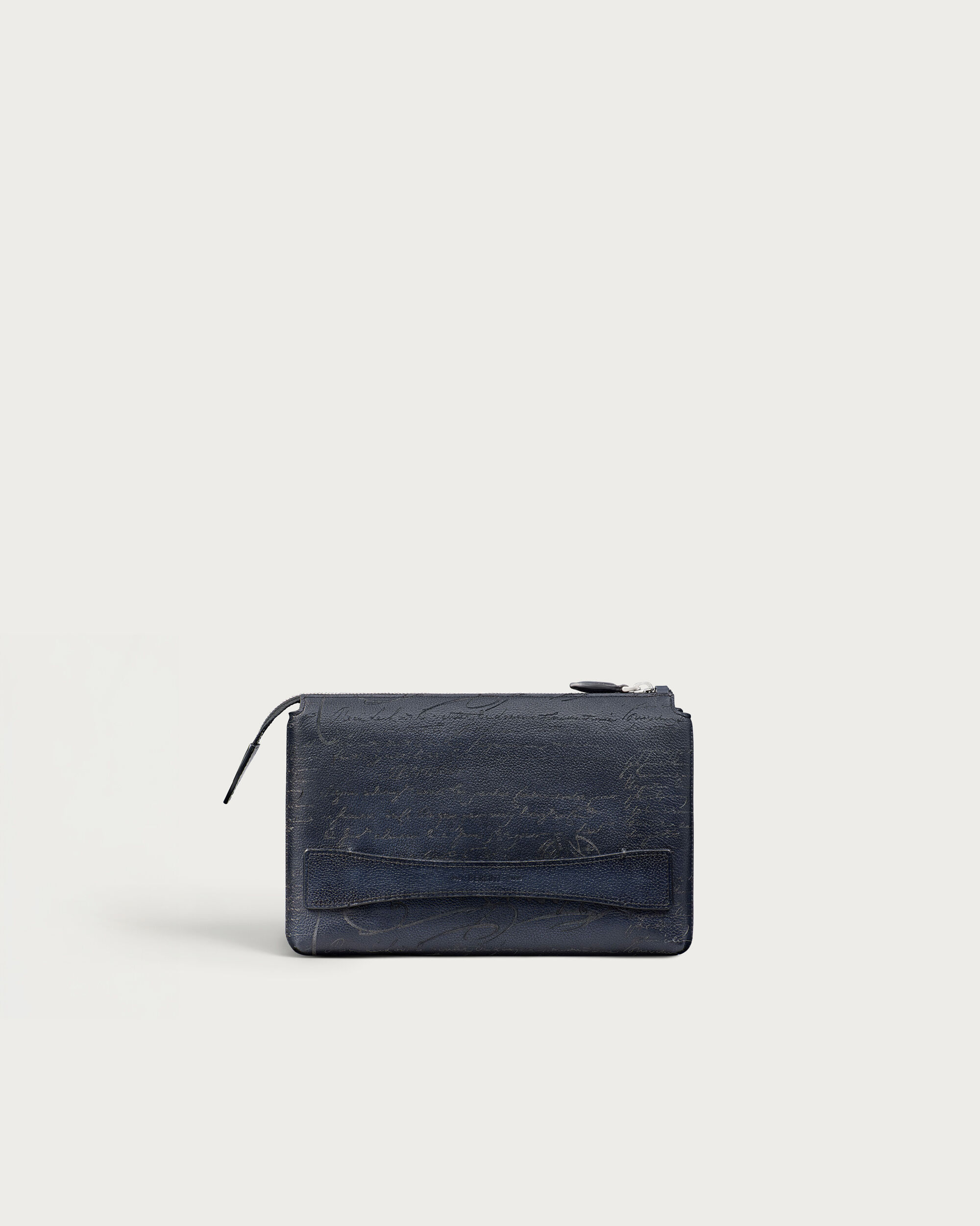 Tersio Zipped Pouch, Indigo Denim, hi-res
