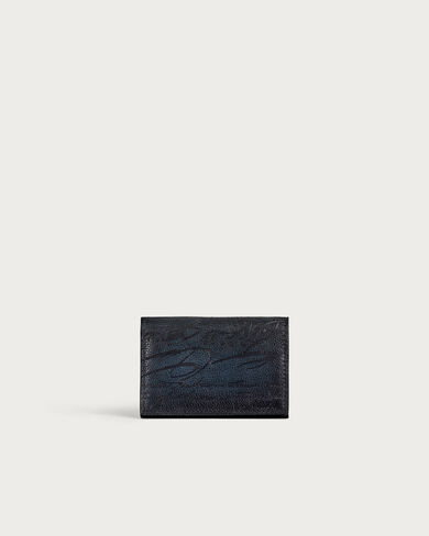 インブイア フラップ カードホルダー, Indigo Denim, hi-res