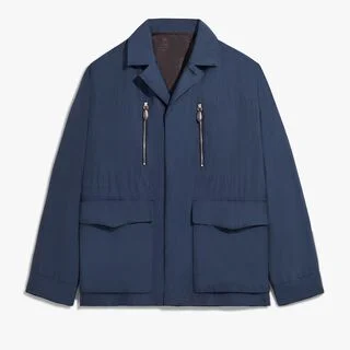 Technical Travel Jacket, COLD NIGHT BLUE, hi-res