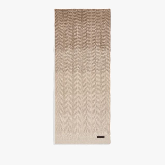 Gradient Cashmere Scarf, WARM BEIGE, hi-res 2