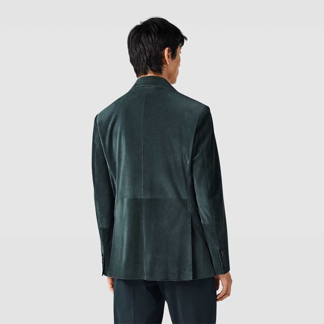 Suede Blazer, ANTHRACITE BLUE, hi-res 3