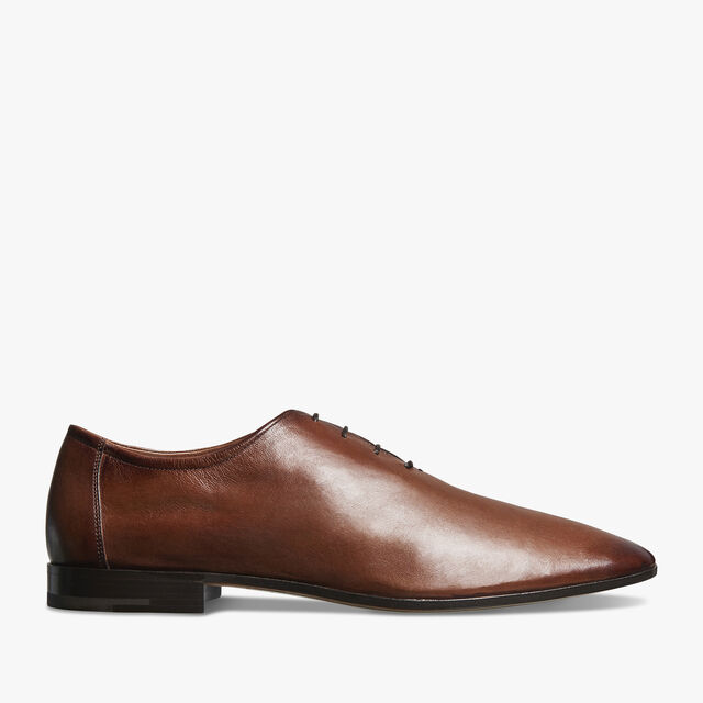 Lorenzo Kangaroo Leather Oxford, TABACCO, hi-res 1