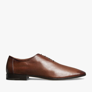 Lorenzo Kangaroo Leather Oxford, TABACCO, hi-res