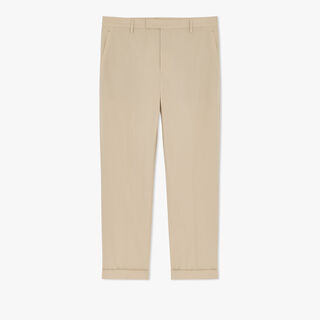 Cotton Light Construction Trousers, SAND BEIGE, hi-res