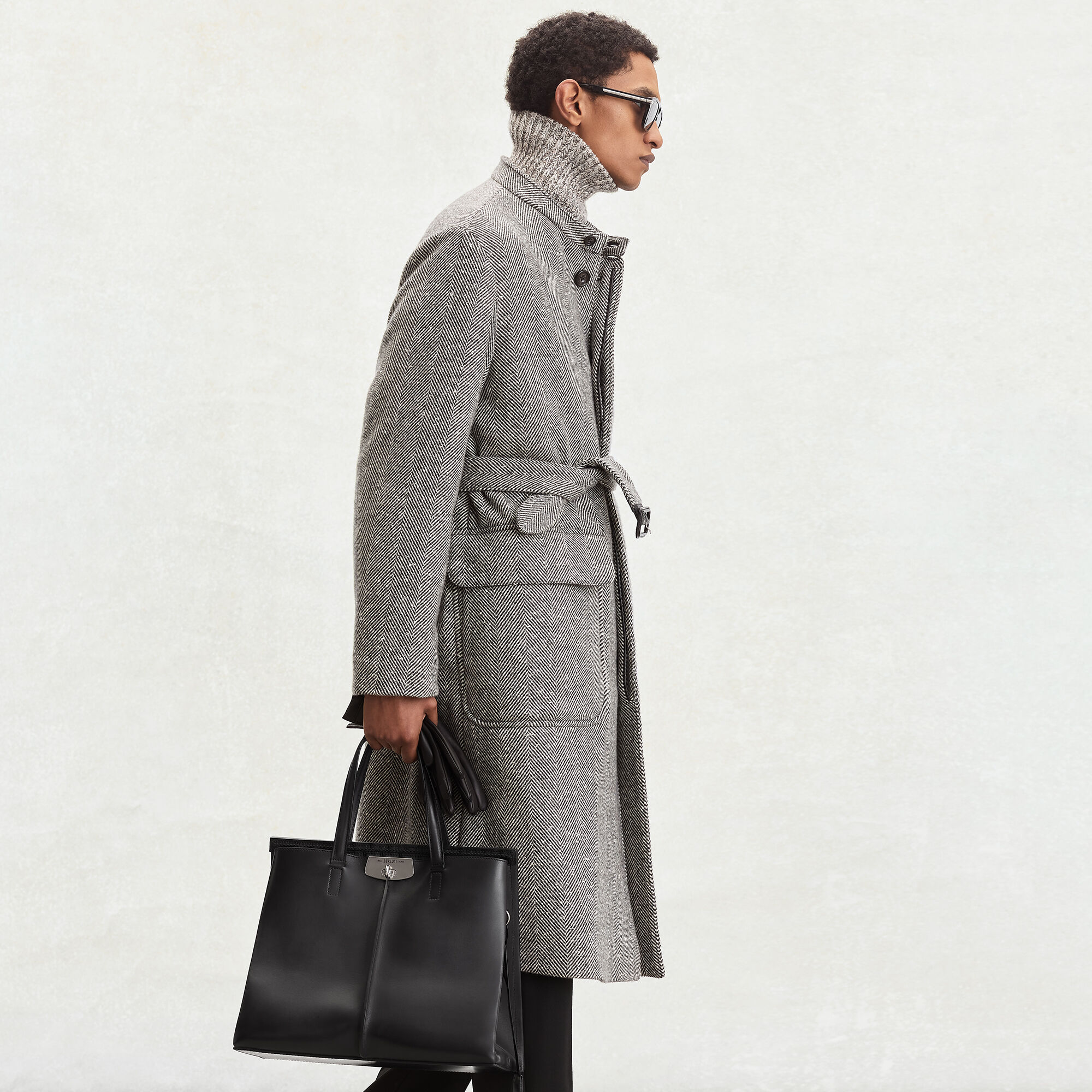 Luti 38 Leather Tote Bag | Berluti US