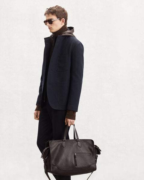 Sac de Voyage Overnight, Dark Brown, hi-res