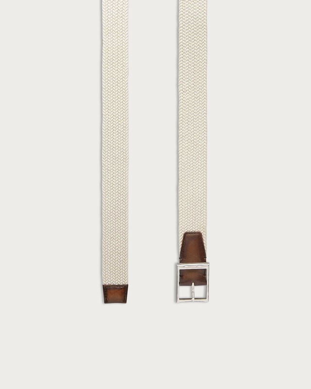 Classic Tress&eacute;e Belt, Off White, hi-res