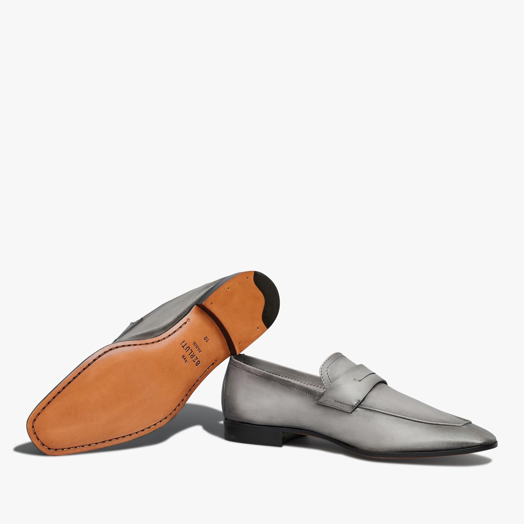Berluti lorenzo on sale leather loafers
