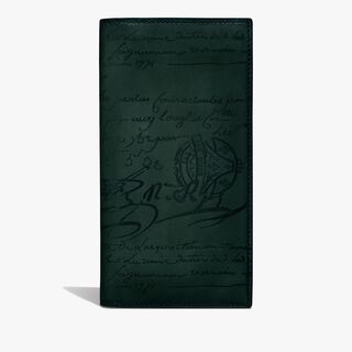 Santal Scritto Leather Long Wallet, OPUNTIA, hi-res