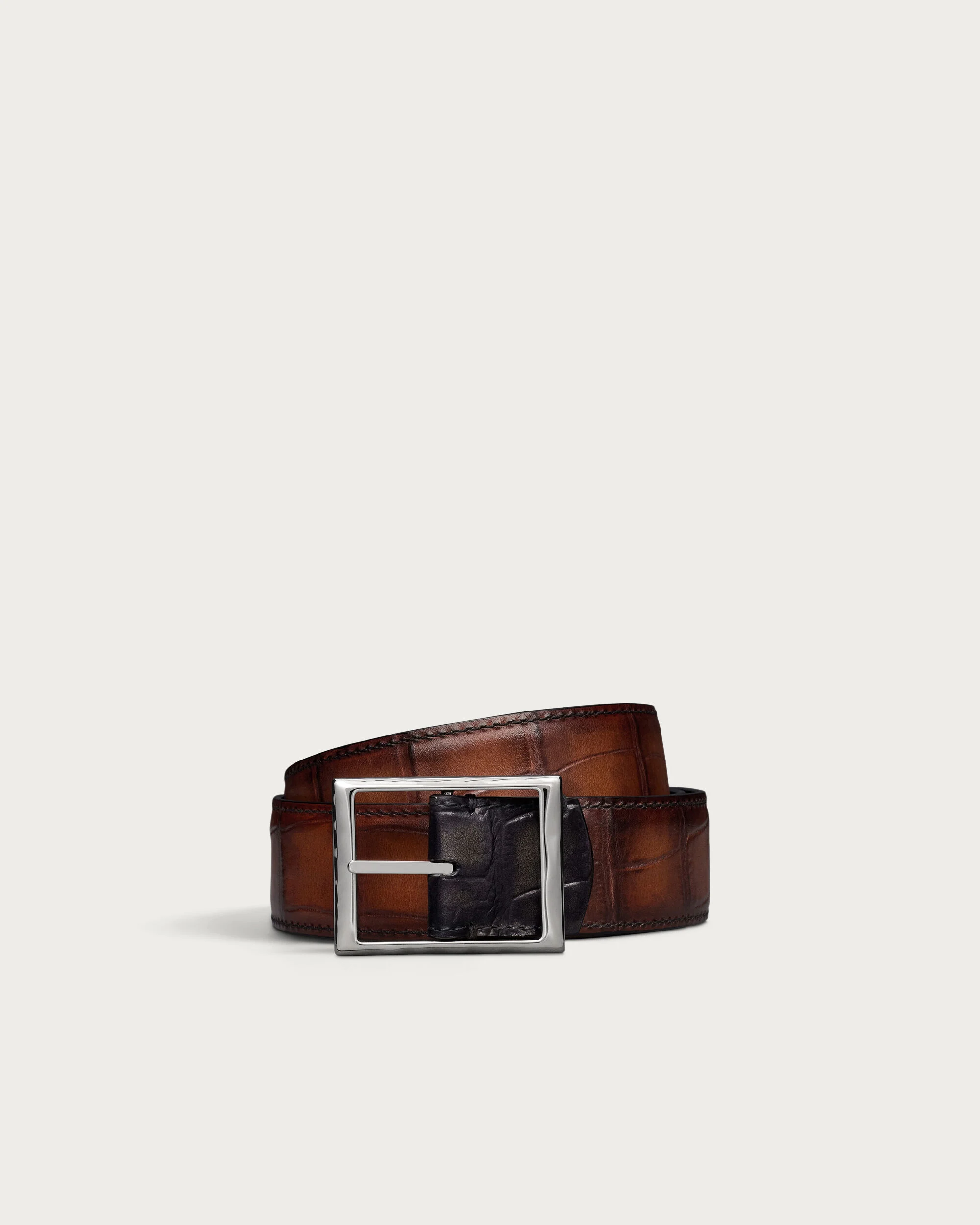 Classic Reversible Belt, Cacao Intenso & Nero Grigio, hi-res