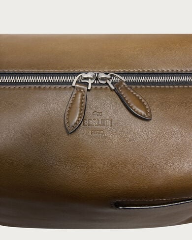 Sac Bandoulière Toujours Soft Zipped Hobo, Dark Kaki, hi-res