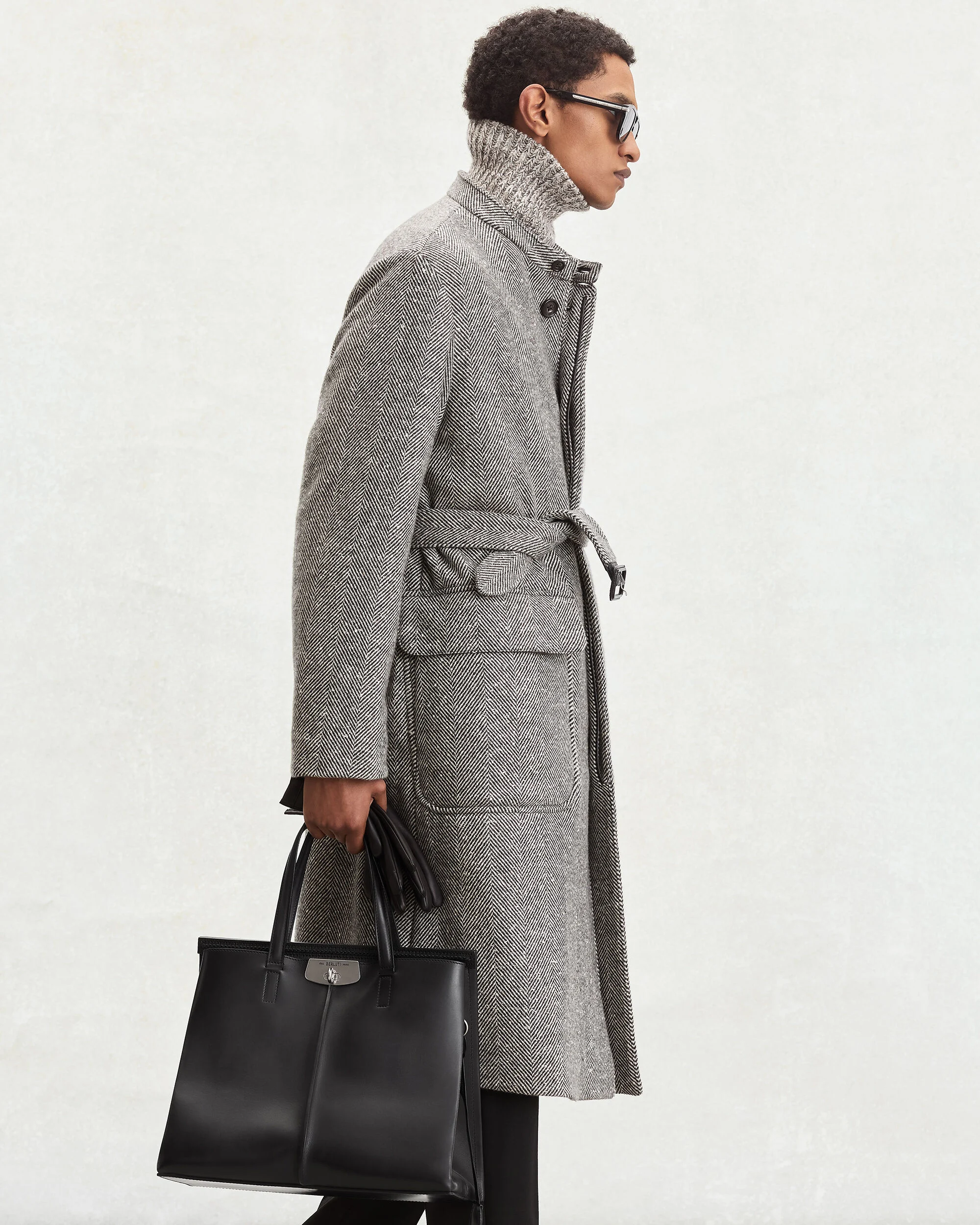 Cabas Luti 38, NERO GRIGIO, hi-res