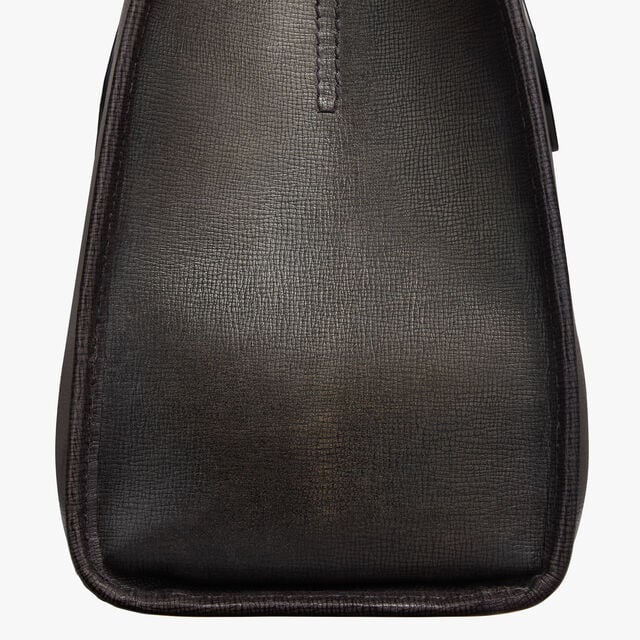 E'Mio Briefcase In Leather, GREY FLANEL, hi-res 9