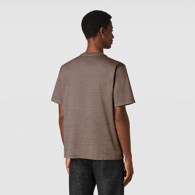 Scritto Pique T-shirt, TAUPE POWDER, hi-res 3