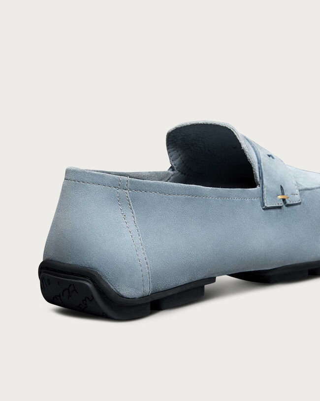 Lorenzo Drive Loafer, Stone Denim, hi-res