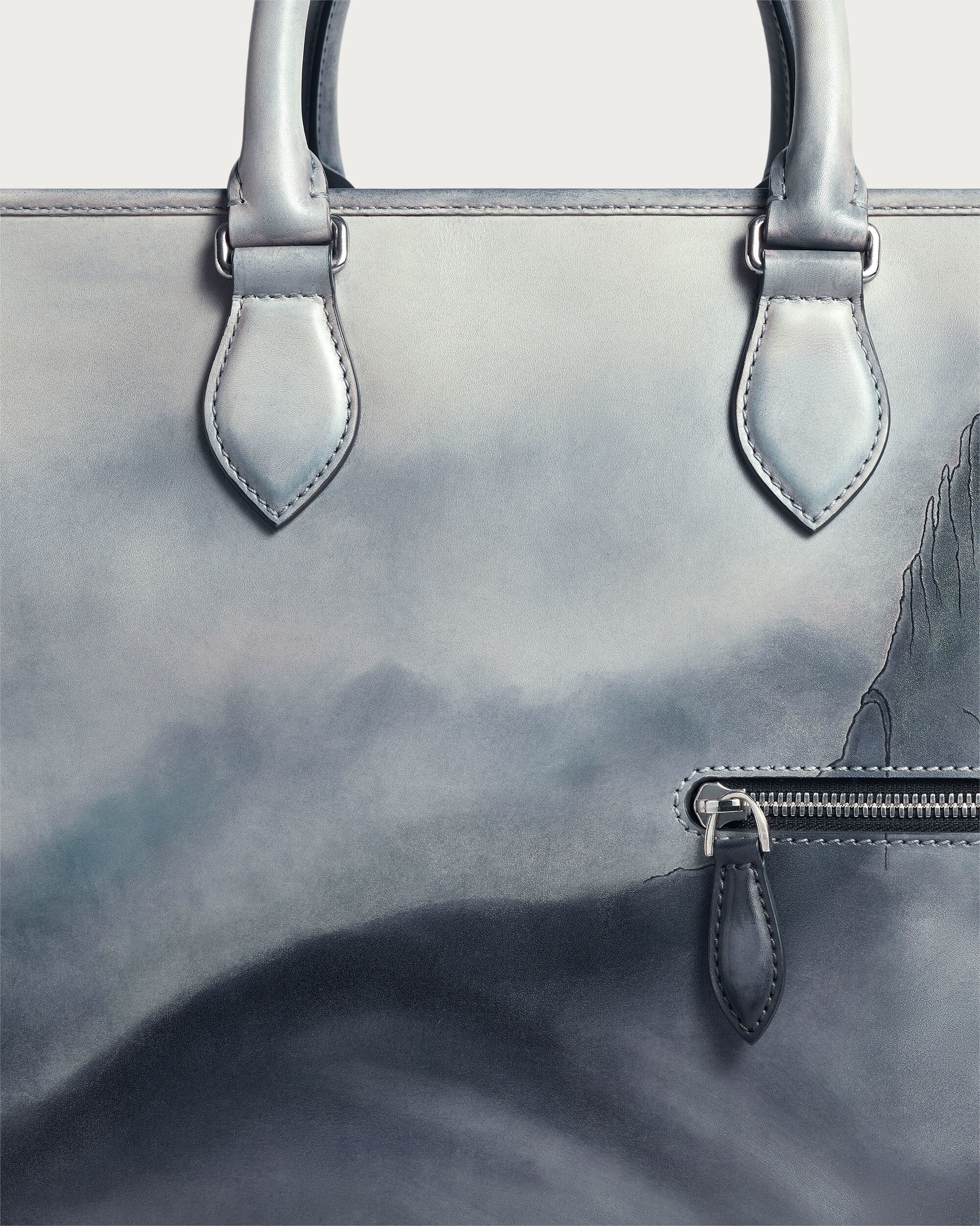 トロワ・ニュイ  ブリーフケース リミテッド・エディション, Gris Brume, イメージ 2