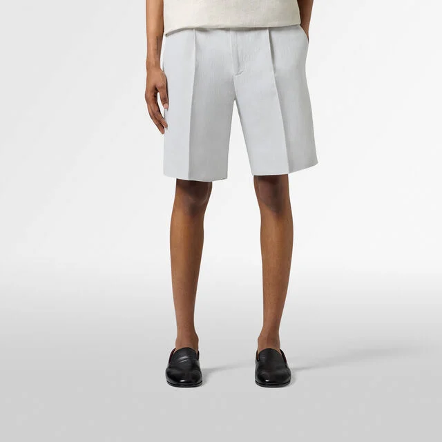 Formal Pleated Shorts