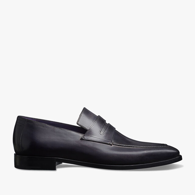 Andy Demesure Leather Loafer, NERO GRIGIO, hi-res 1
